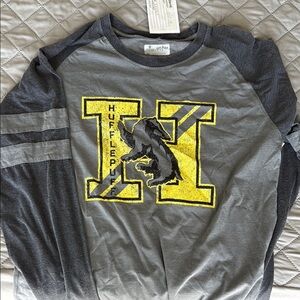 NWT Hufflepuff Long Sleeve Shirt